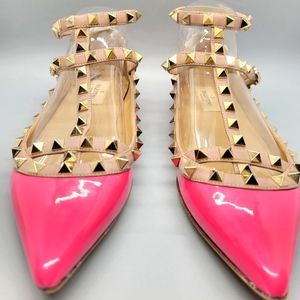 Valentino Rockstud Cage Sandal